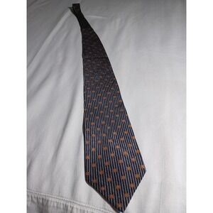 Korean Air Ties Mens One Size Multicolor Silk Geometric Airlines Lot 4 Neckties